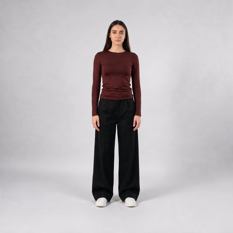 Diss & Miss Long Sleeve Crew Neck Top 1