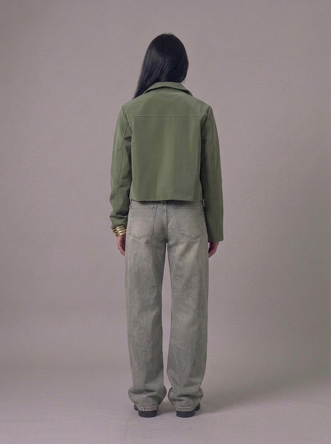 Frenchee Gloss Buttons Jacket
