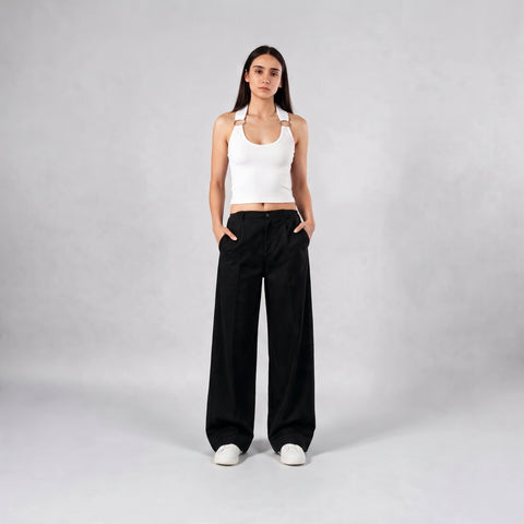 Maison De Chris Basic Backless Top