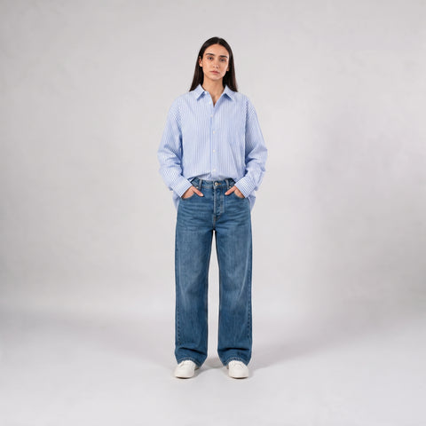 The Blanks Striped Shirt