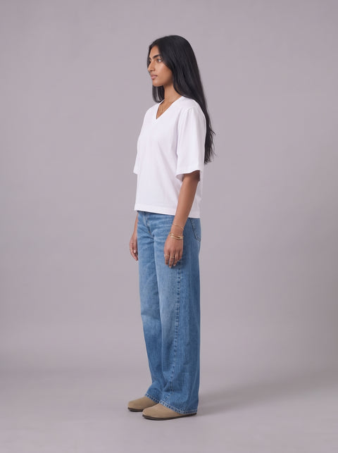 Frenchee V Cut Top