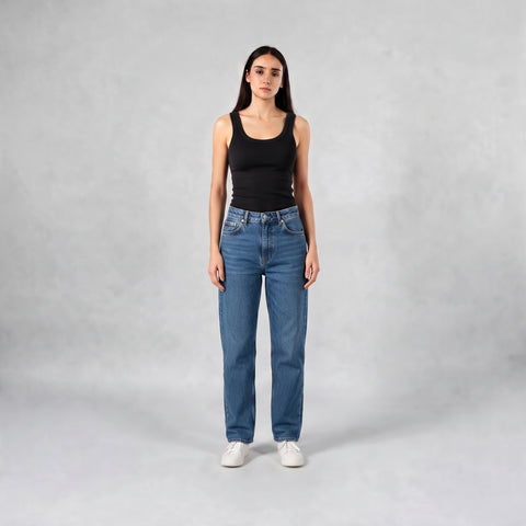 Diss & Miss Round Tank Top Ribbed