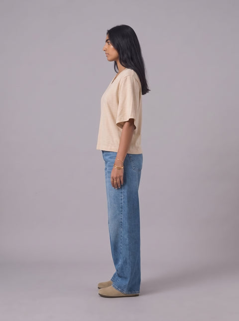 Frenchee V Cut Top