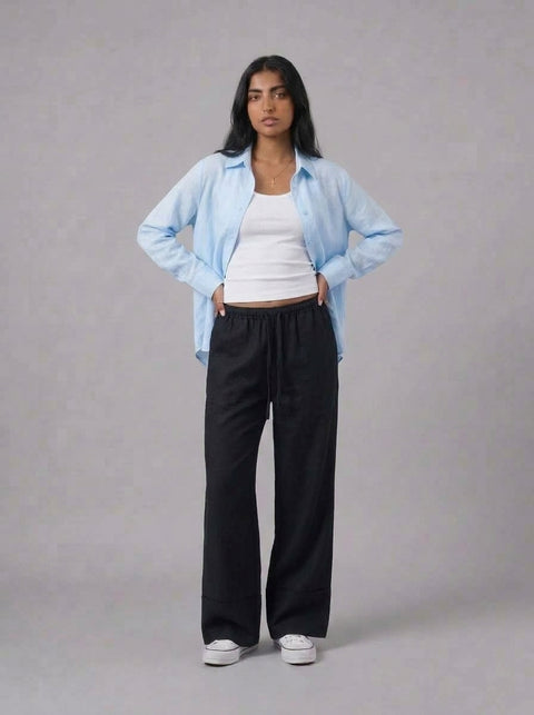 Frenchee Pure Linen Pants