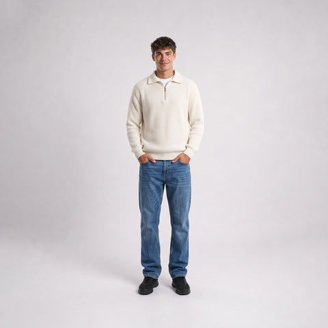 Bare And Blank Blank Quarter Zip