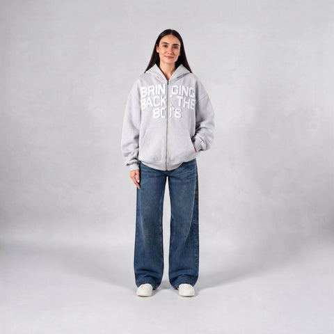 Eighties Bringing Back Zip Up