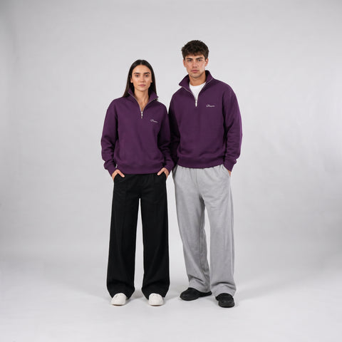 Denjoe Quarter Zip Boxy Fit