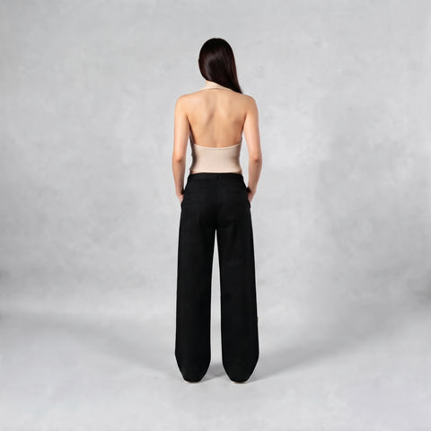 Maison De Chris Basic Backless Top