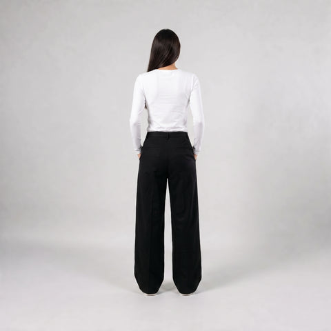 The Blanks Microfiber Long Sleeve Top