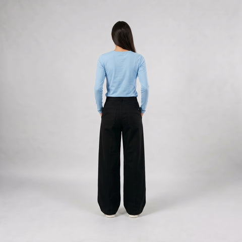 The Blanks Microfiber Long Sleeve Top