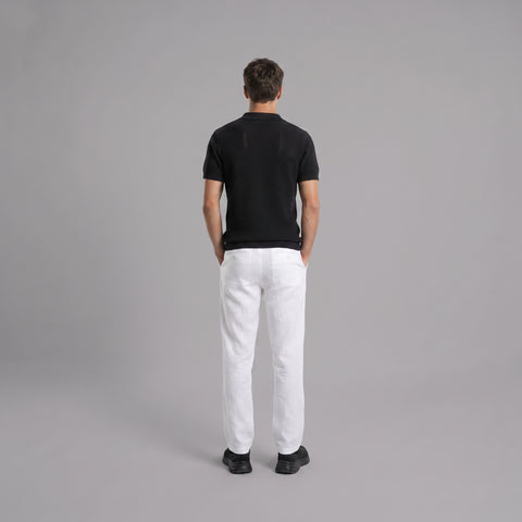 The Blanks Knit Polo Tee