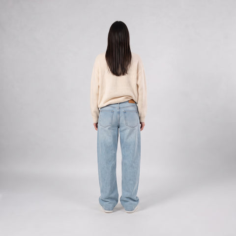 CTRL D02: Wide Straight Jeans - Women