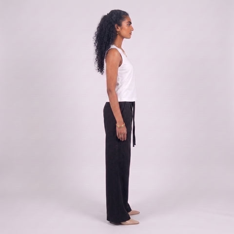 SBR Tie-Waist Wide Leg Pants