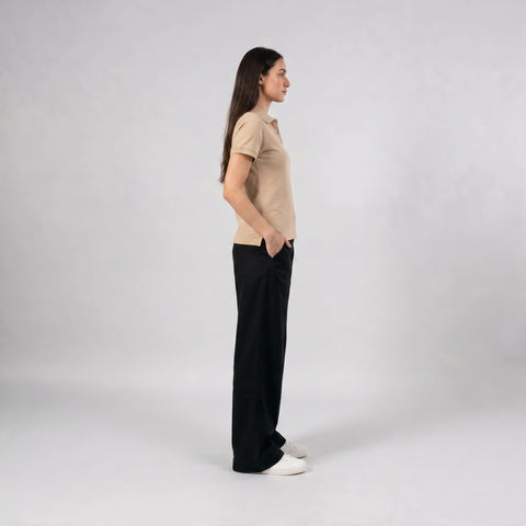 The Blanks Knit Polo Tee