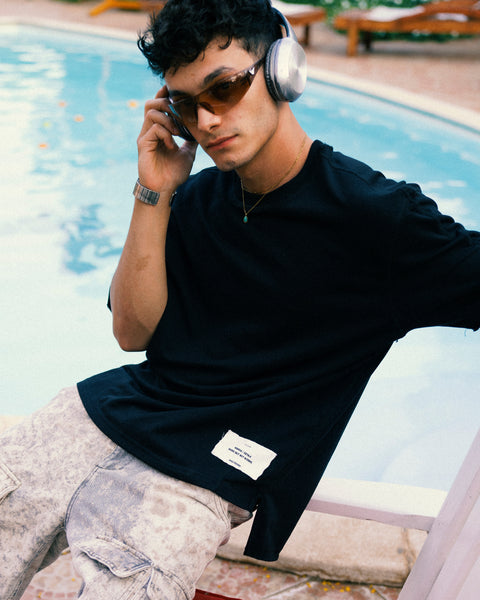 Nas Trends Stitched Basic Unisex LS T-Shirt