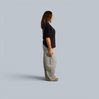 CTRL Initials Wide Leg Sweatpants