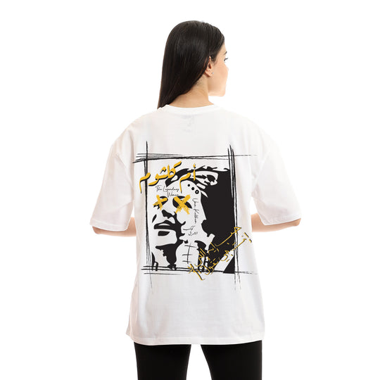 Nas Trends Umm Kalthoum Unisex Oversized SS T-Shirt