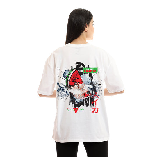 Nas Trends Watermelon Unisex Oversized SS T-Shirt