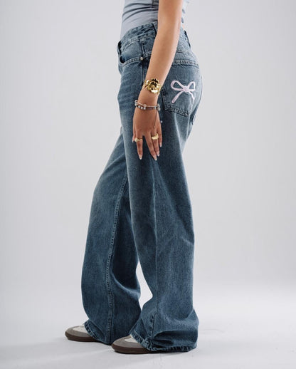 Frenchee Bow Jeans