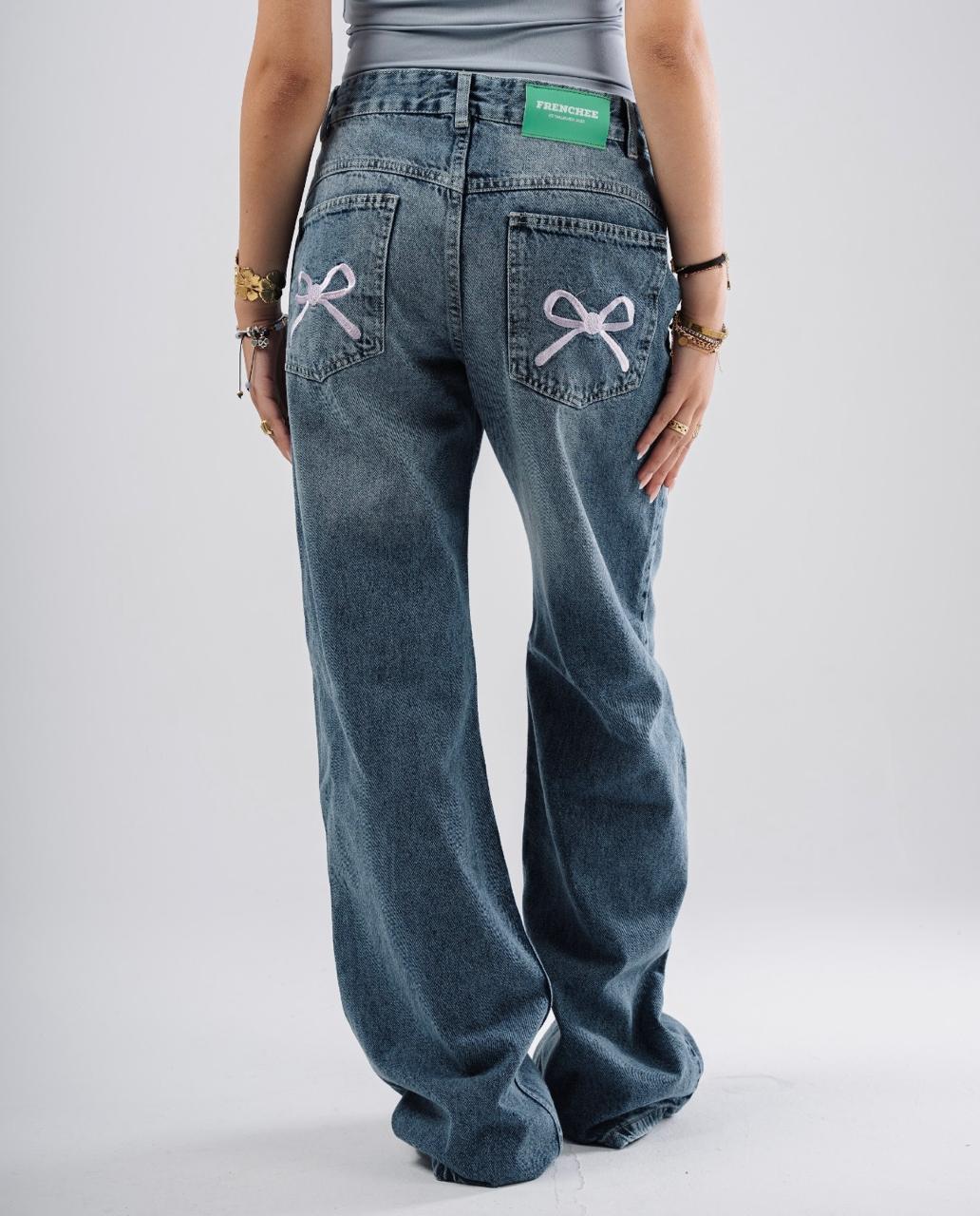 Frenchee Bow Jeans