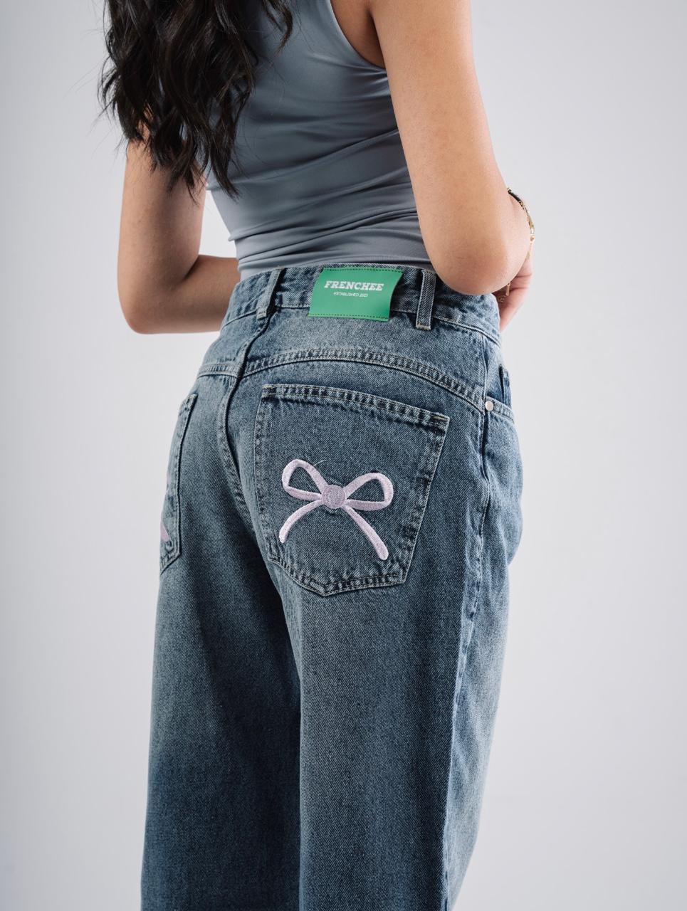 Frenchee Bow Jeans