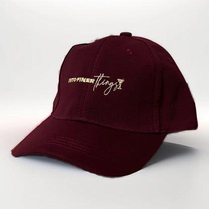 Dark Red Martini Cap