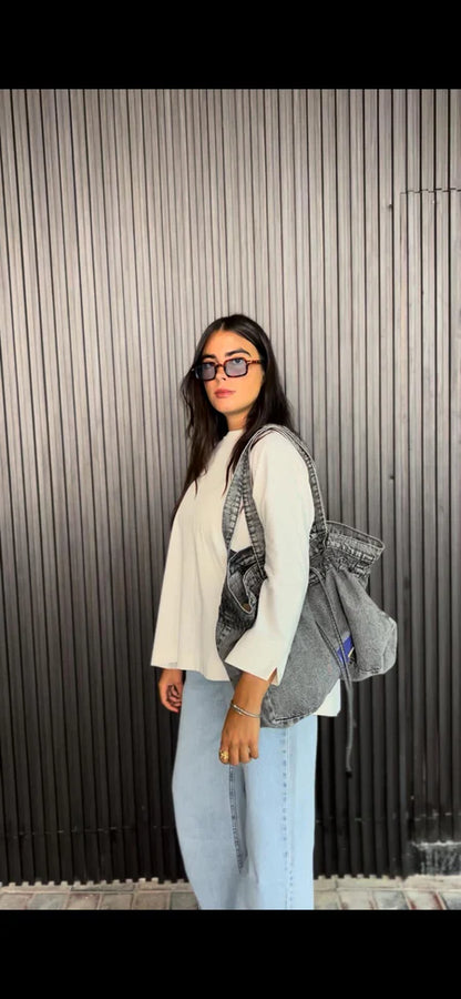 Sabeya The Big Denim Bag