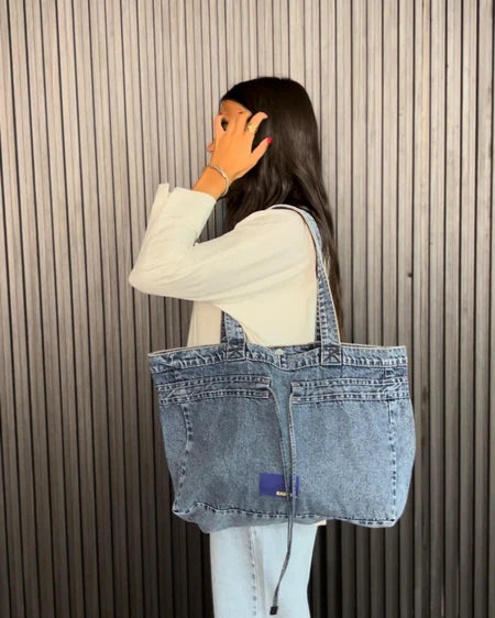 Sabeya The Big Denim Bag