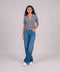 Eighties V-Neck Knit Polo
