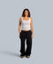 Eighties Wide Leg Linen Trousers