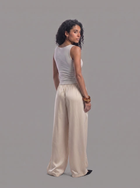 Eighties Satin Pants