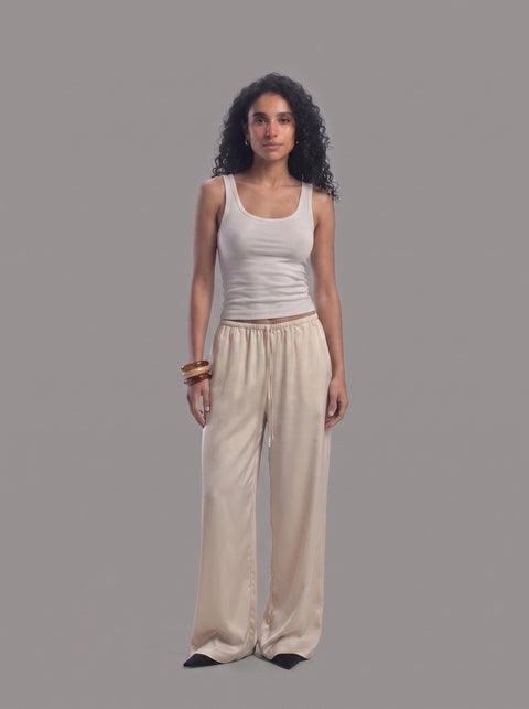 Eighties Satin Pants