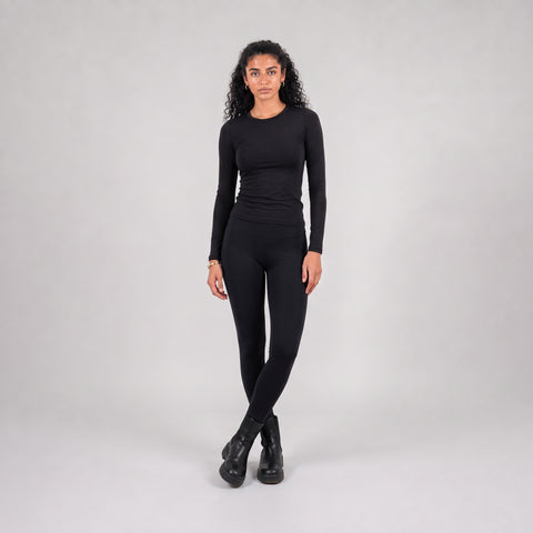 The Blanks Dual Layer Long  Sleeve Top