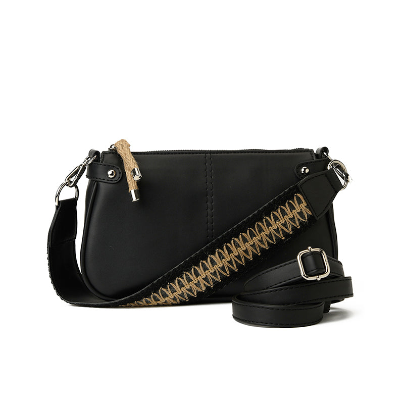 Deeda Jameela Baguette Cross Body Bag