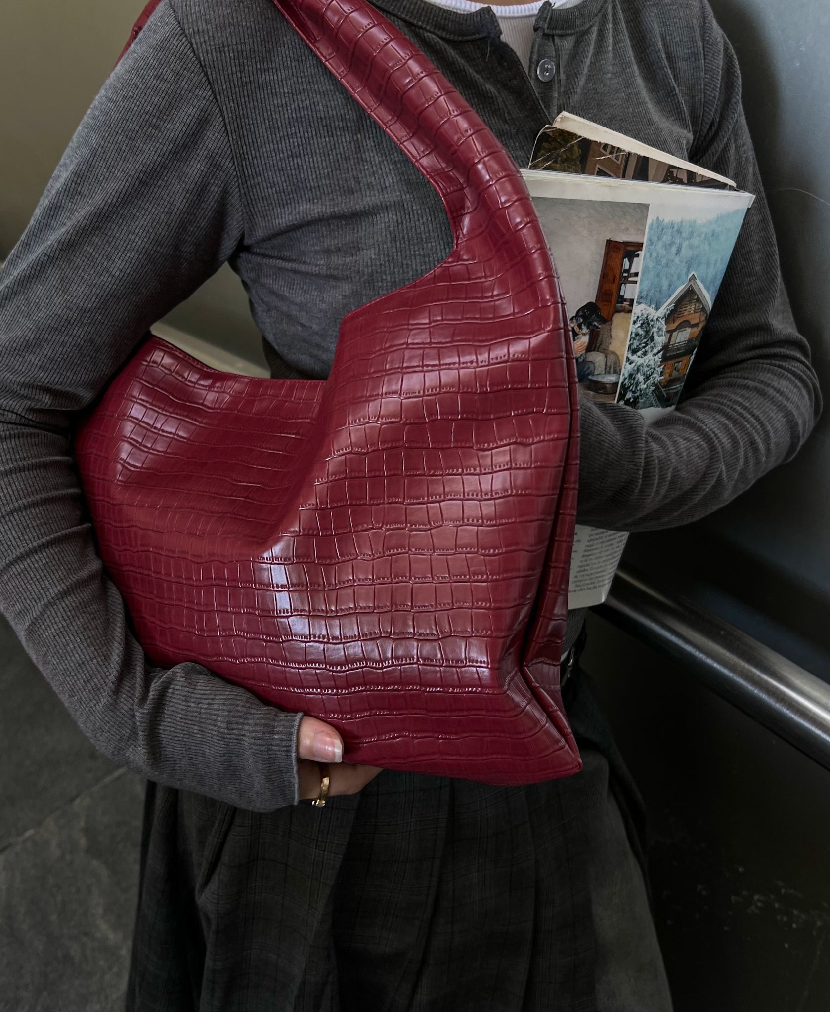 Helio Croco Bag