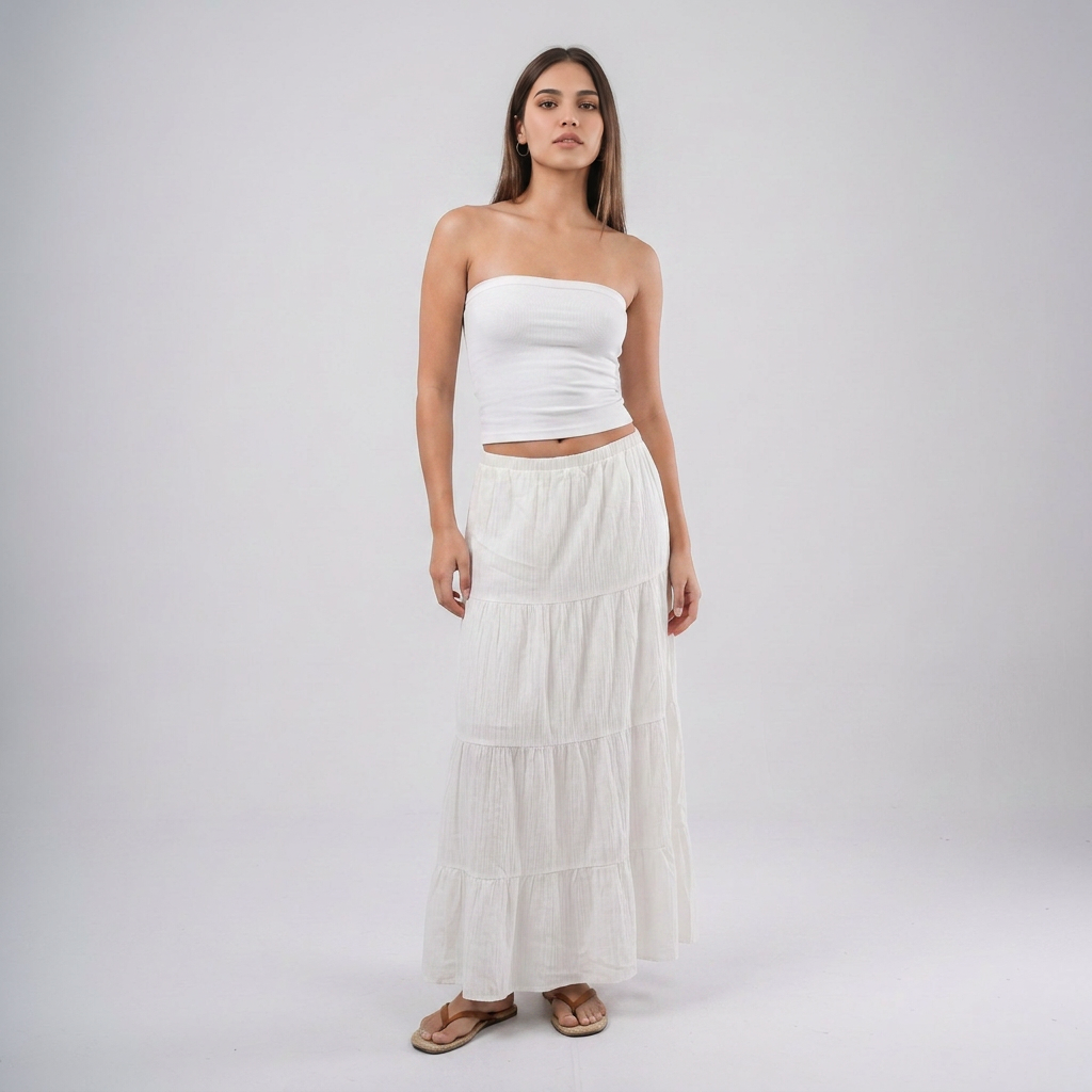 Coconut Basics Summer Maxi Skirt