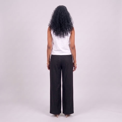 SBR Tie-Waist Wide Leg Pants