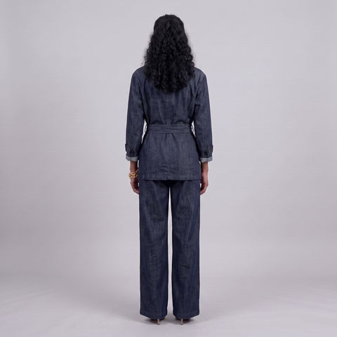 SBR Belted Raw Denim Set