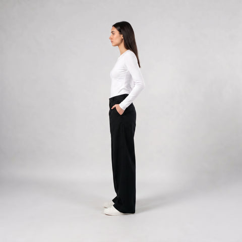 The Blanks Microfiber Long Sleeve Top