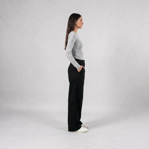 The Blanks Microfiber Long Sleeve Top