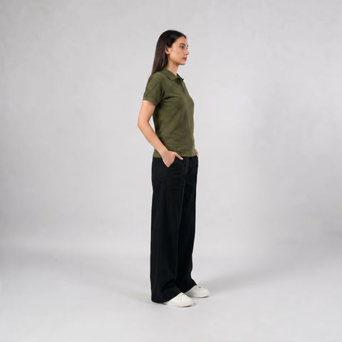 The Blanks Knit Polo Tee