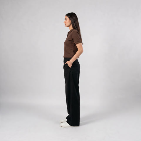 The Blanks Knit Polo Tee