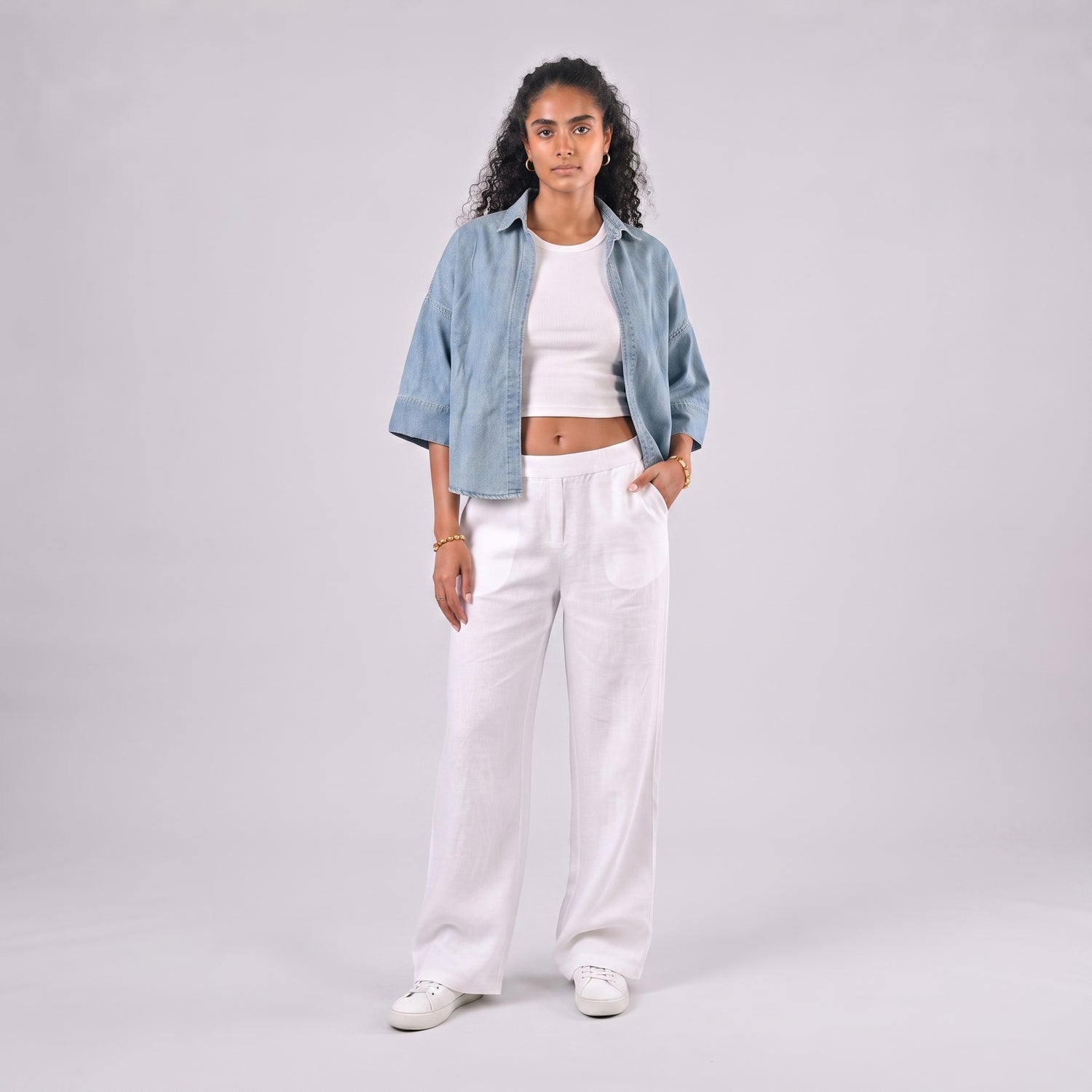 Frenchee Jeans Cardigan