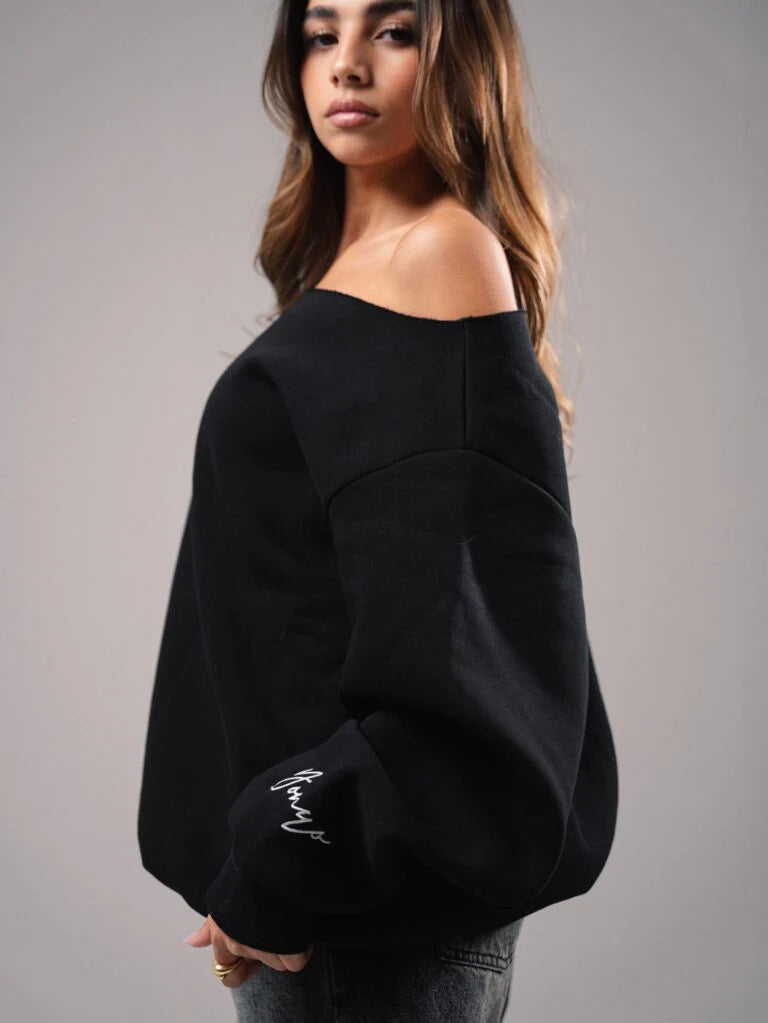 Yonyo Off-Shoulder Sweater