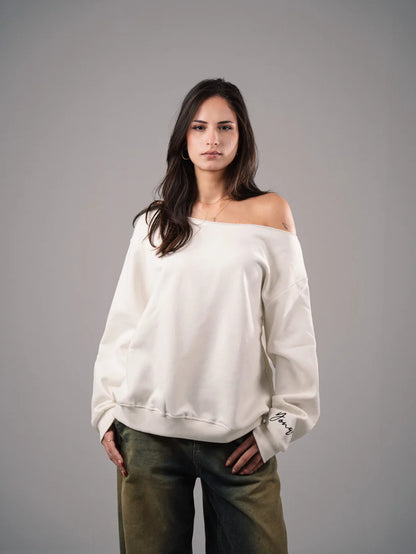 Yonyo Off-Shoulder Sweater
