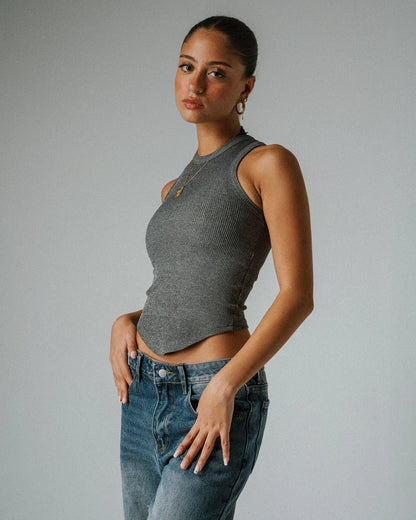 Frenchee Demi Circle Top