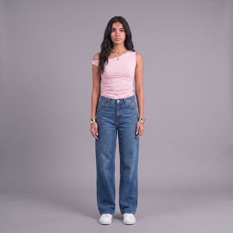 Plein De Vie One Shoulder Top