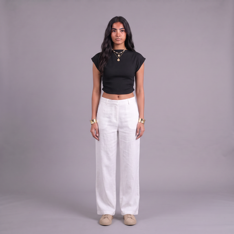 Psych Textured Top