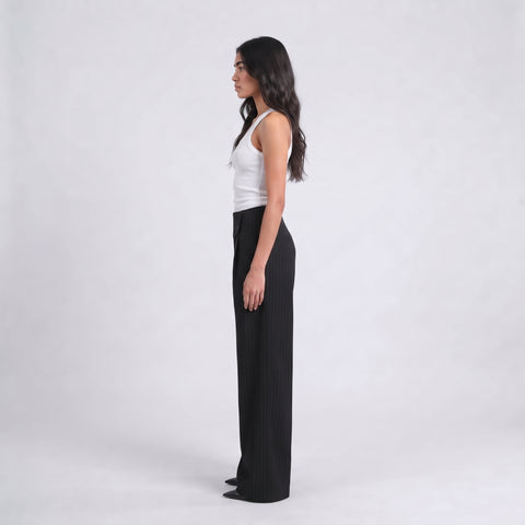 Maison De Chris The Prestige Pants With Lines