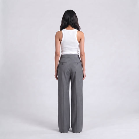 Maison De Chris The Prestige Pants With Lines